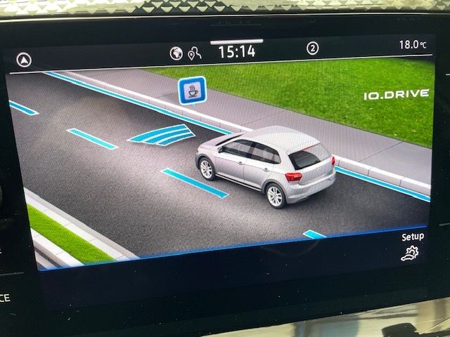 Polo 1.0 NaviVorbereitung digitales Cockpit LED 