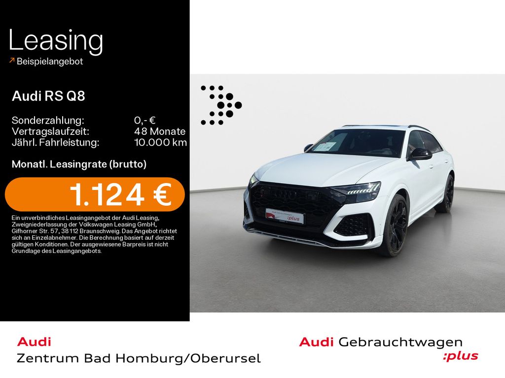 Audi RS Q8 tiptronic*Matrix*HUD*B&O*Pano*AHK*Virtual*