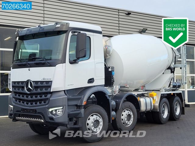 Mercedes-Benz Arocs 4140 8X4 NEW! 10m3 Remmel German mixer Big