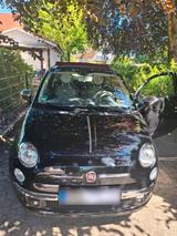 Fiat 500C Cabriolet,  schwar/rot - Fiat 500C Gebrauchtwagen in Bremen