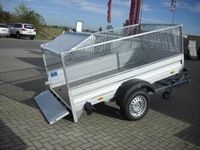 Humbaur HA 13 25 13 Alu BK Einachsanhänger  + Laubgitter