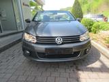 Volkswagen Eos 2.0 TDI Climatronik NAVI AHK GRA - mit Diesel-Antrieb: Grau, Panorama-Dach, Cabrio