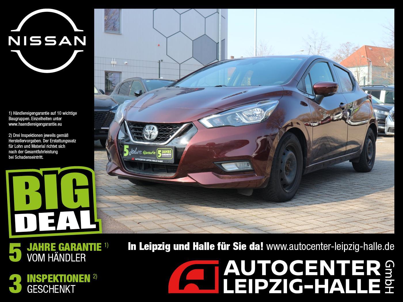 Nissan Micra 1.0 N-Way Spurhalter Kamera Sitzheizung