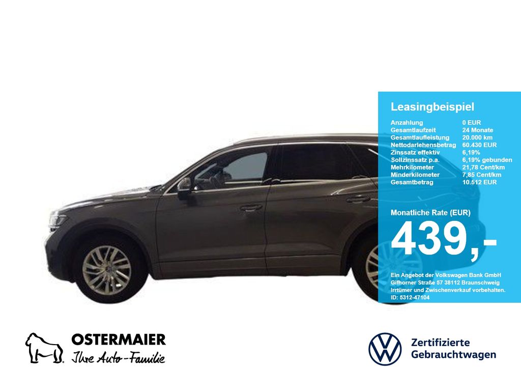 Volkswagen Touareg ELEGANCE 3.0TDI 231PS NP.104T PANO.AHK.S