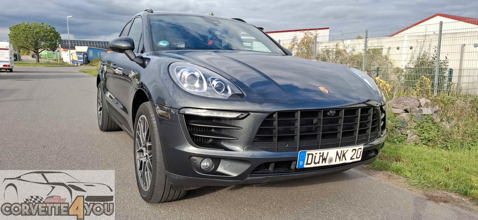 Porsche Macan S V6 3.0 Leder schwarz Carplay