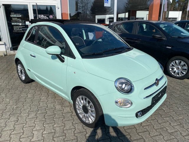 Fiat 500C Hybrid Latemente grün