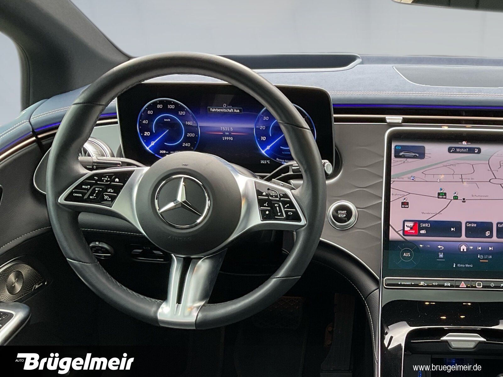 Mercedes-Benz EQE 350+Digital Light+Hinterachsl.+HuD+Burmester foto 17