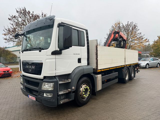 MAN TGS 26.360 6x4 Baustoffkran Euro 5