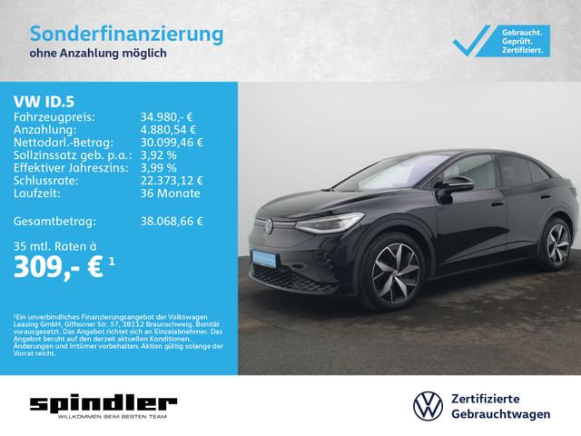 VW ID.5 GTX 4M / Pano, Standklima, Matrix, AR-HuD