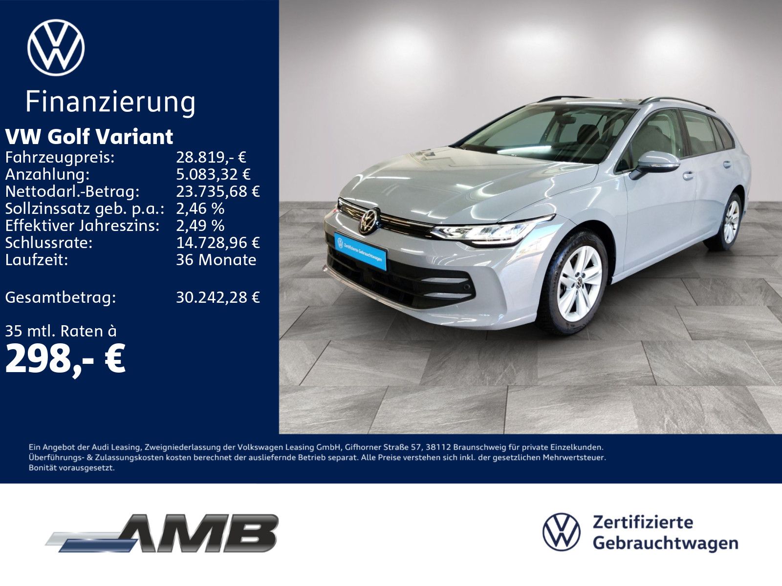 Volkswagen Golf Variant Life 1.5 TSI Pano Standhzg 01.30Gar foto 1