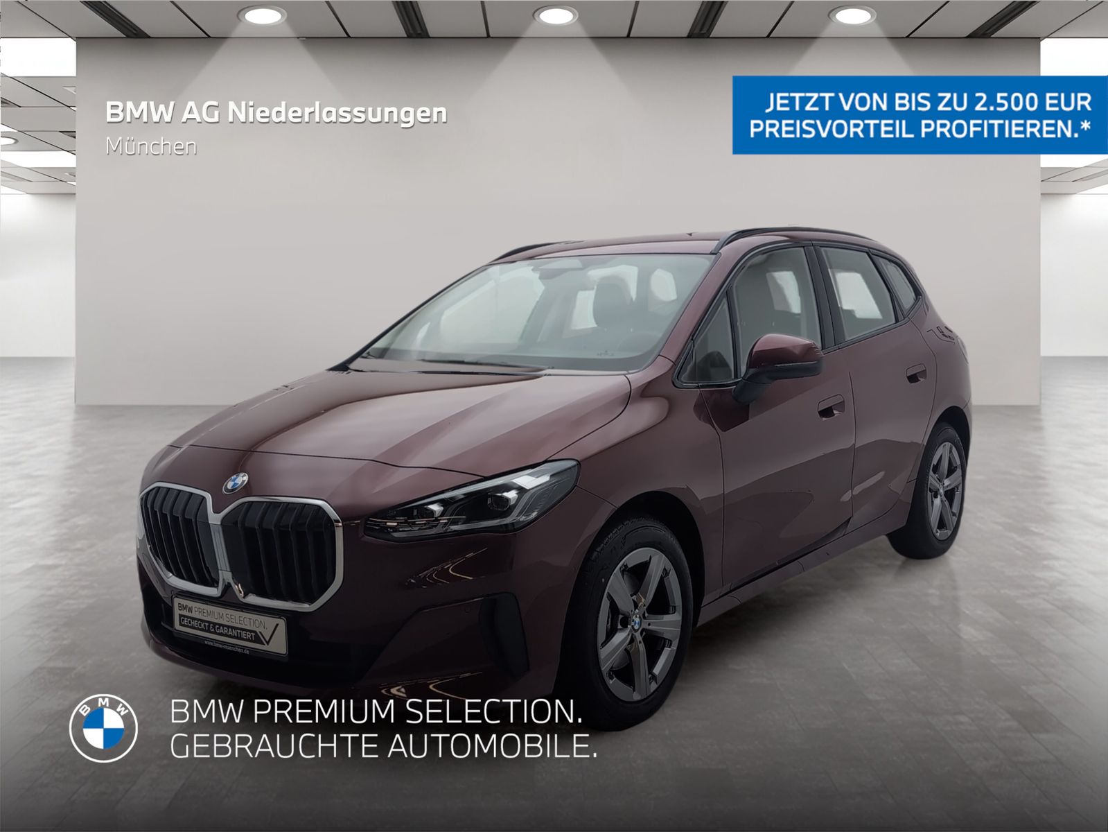BMW 220i Active Tourer AHK Driv.Assist+ Kamera LED
