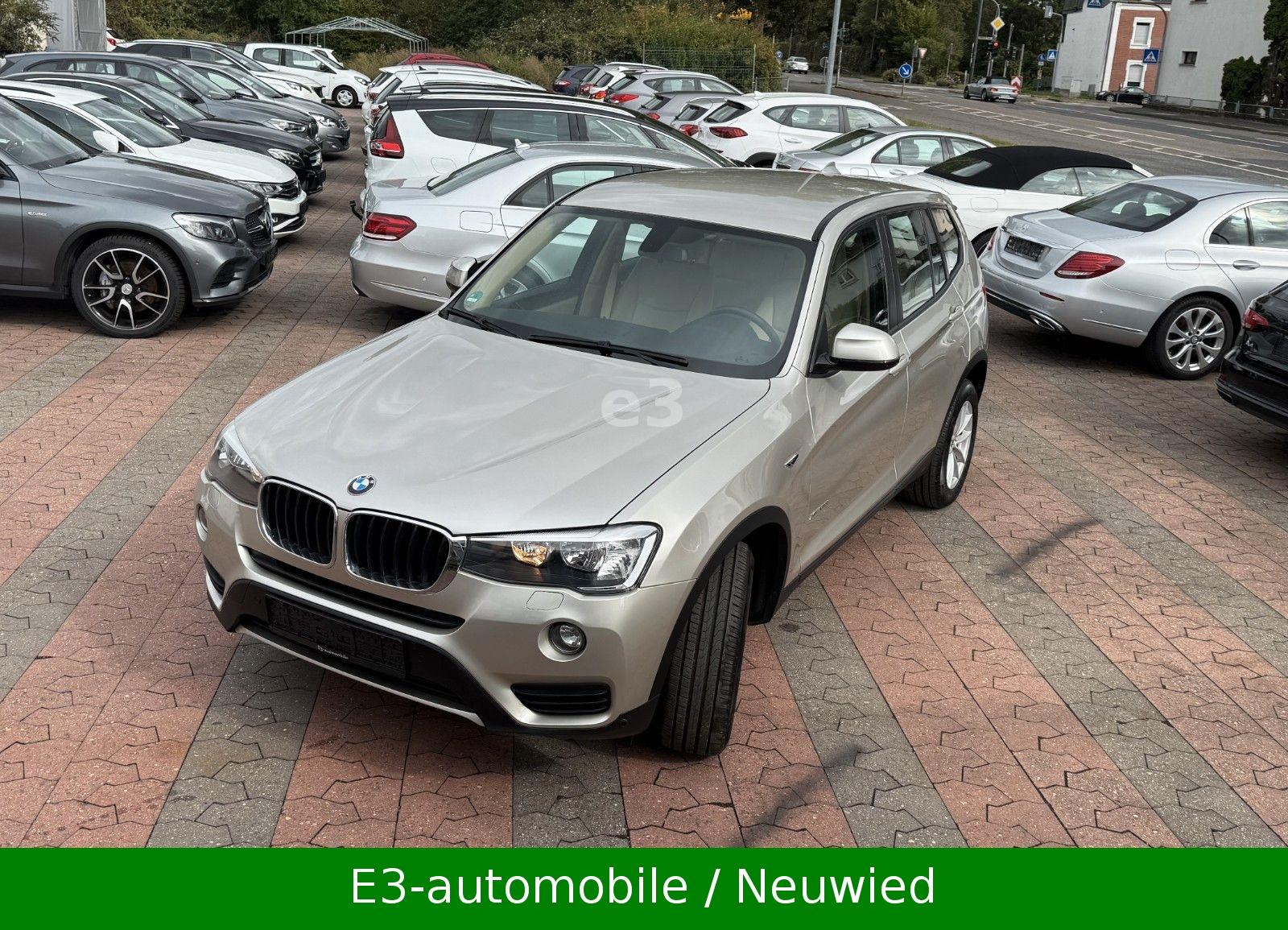 BMW X3 Baureihe X3 xDrive 20i;AUTOMATIK;1VORBESITZER