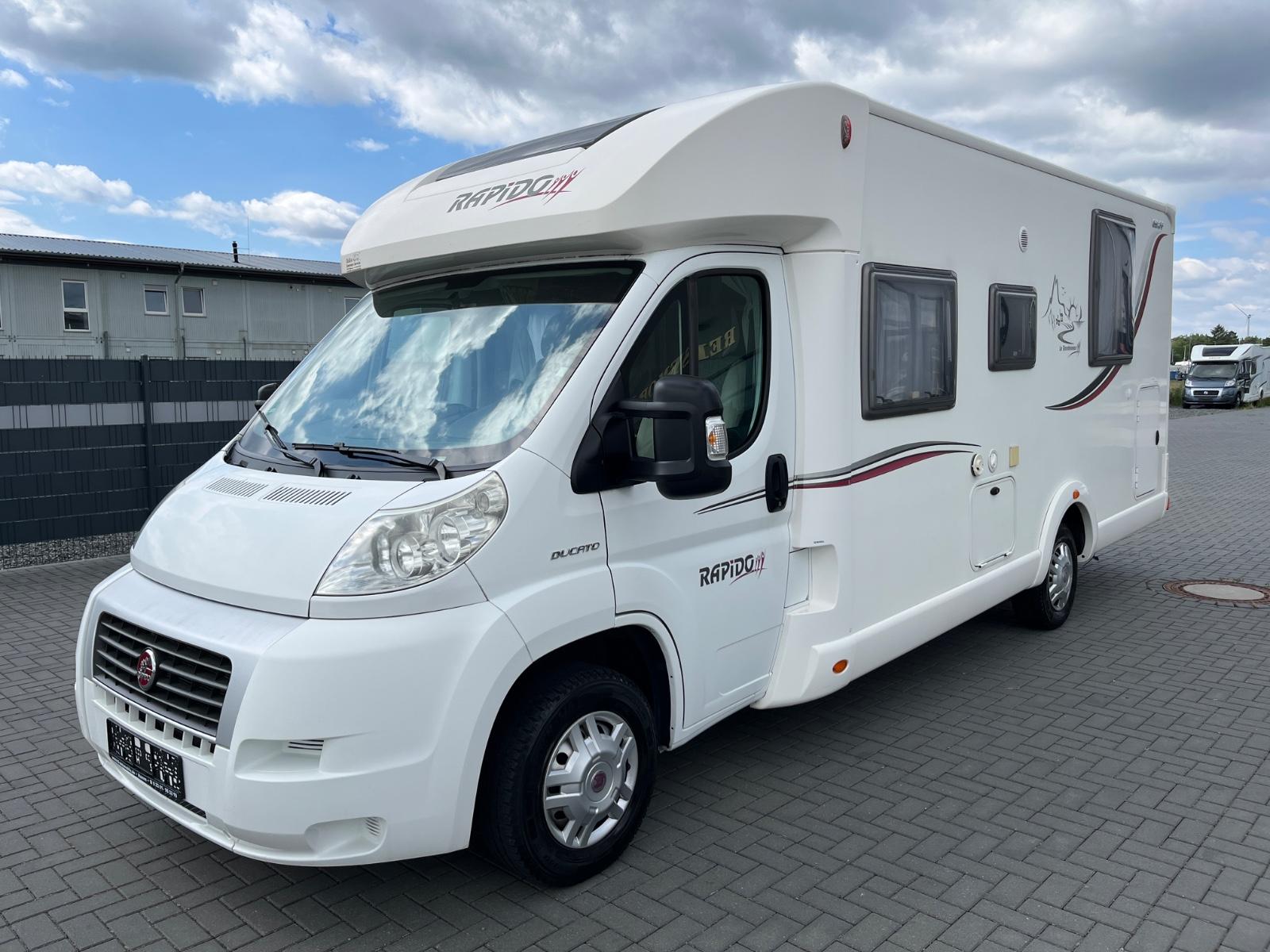 Rapido 691 FF Klima/Sat-TV/ Solar/Queensbett+Hubbett