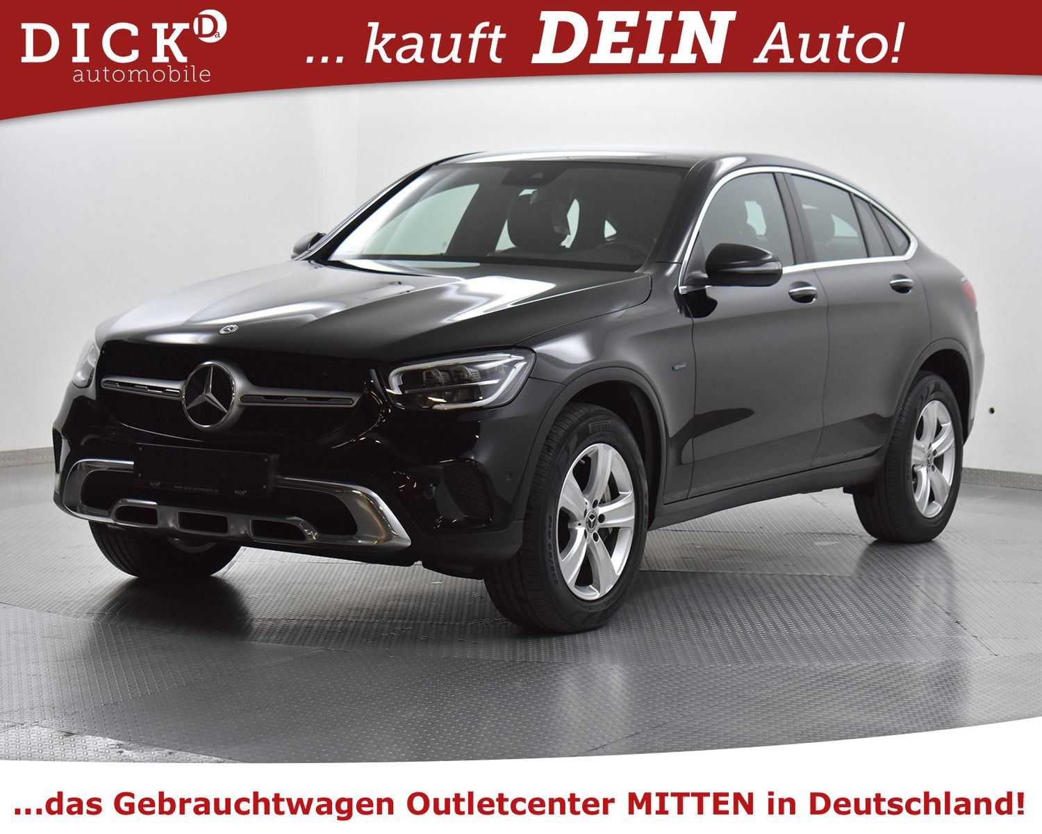 MERCEDES-BENZ GLC 300e Coupe 4M STANDHZ+KAM+LED+KEY+SHZ+LEDER+ - Image 4