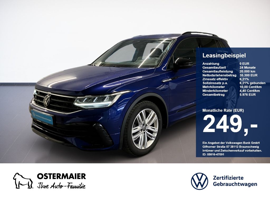 Volkswagen Tiguan R-LINE BLACK 2.0TDI 150PS DSG NP.65T LEDE