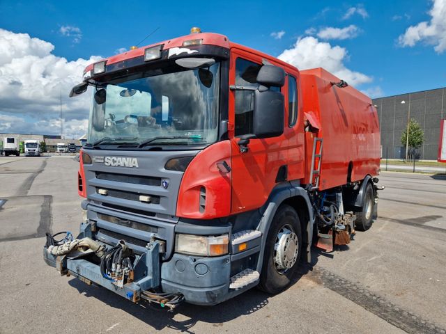 Scania P270 4x2 Johnston-Beam VX 800 Kehrmachine