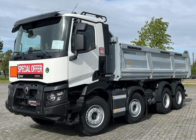Renault C480 DayCab 8x4 Optibrake+ Meiller DSK Bordmatik