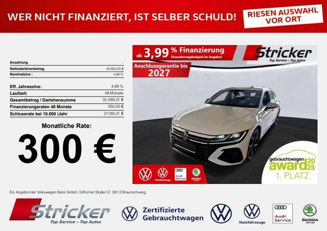 VW Arteon Shooting Brake R 2.0TSI 300,-ohne Anzahlu
