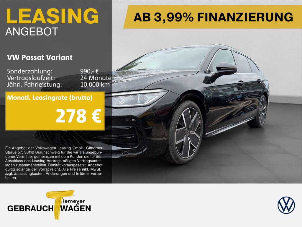 Passat Variant 2.0 TDI DSG R-LINE LM19 PANO AHK