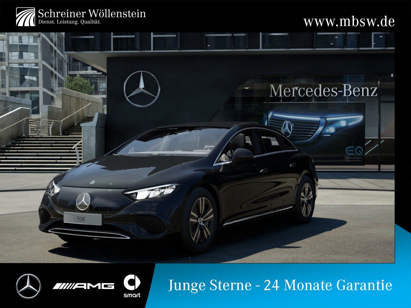MERCEDES-BENZ EQE 300 LED*Distr*Rkam*KeyGo*Carplay*Memory*Ambi