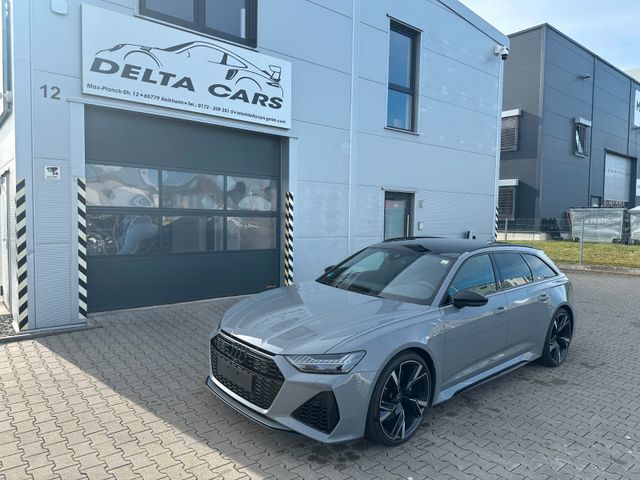 Audi RS 6 Av. 4.0 quattro/Pano/DynamickPak/23"schwarz