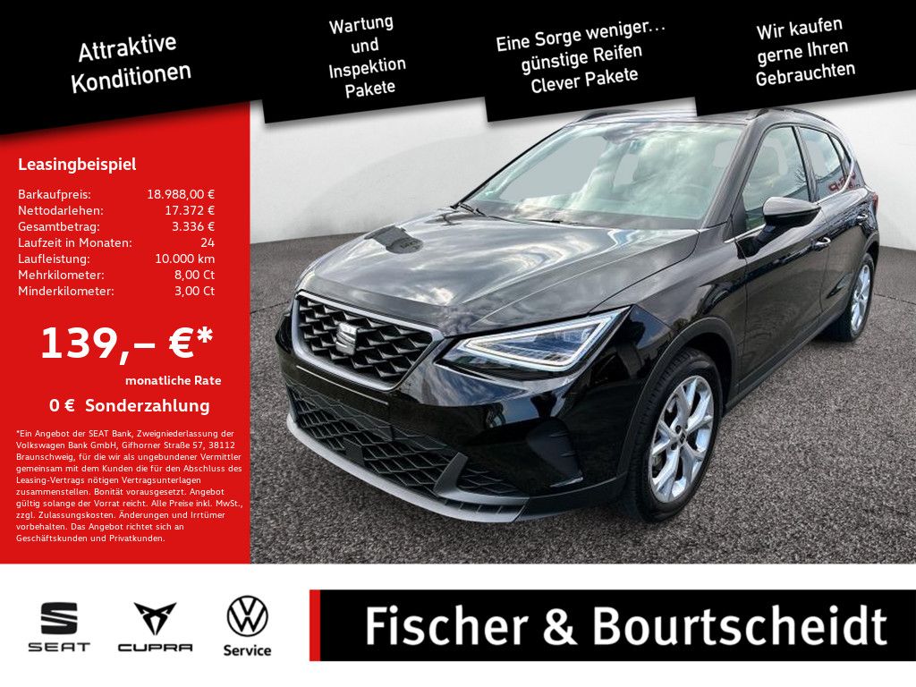 Seat Arona 1.0 TSI FR KLIMA PDC NAVI FACELIFT LED