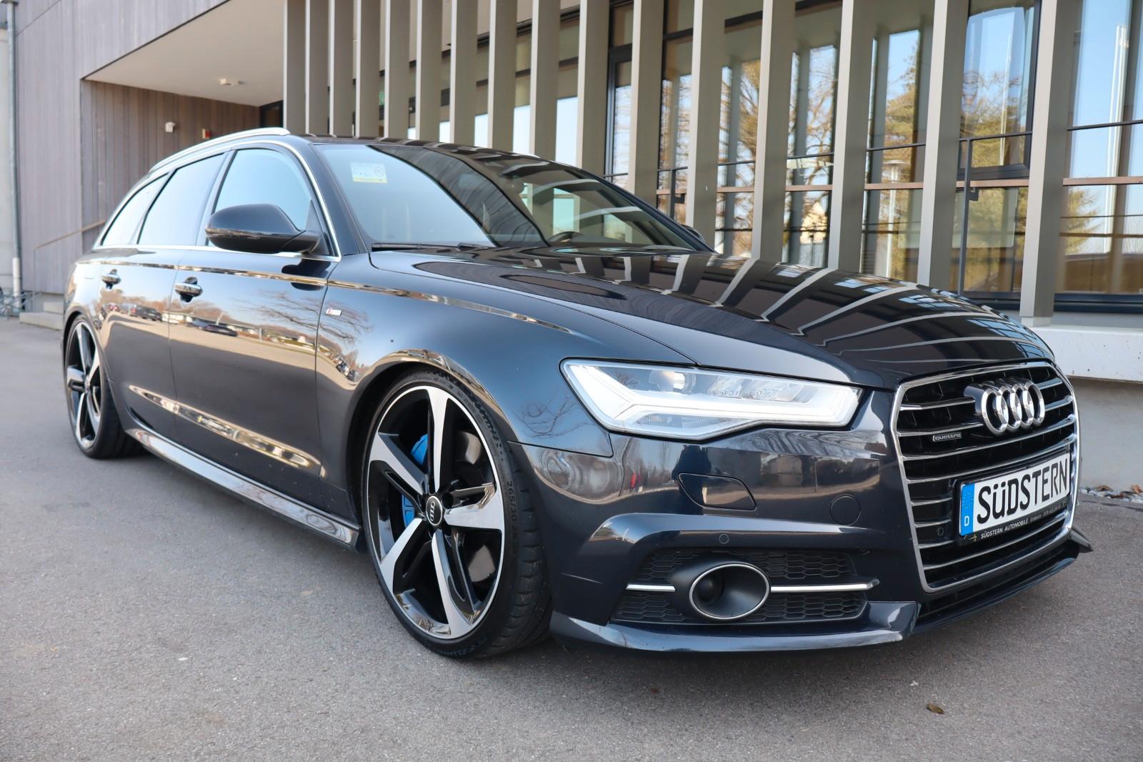 Audi A6 Avant 3.0 BiTDI V6 320 ch BVA quattro S Line / Toit panoramique / Bose / Matrix LED / Caméra de recul