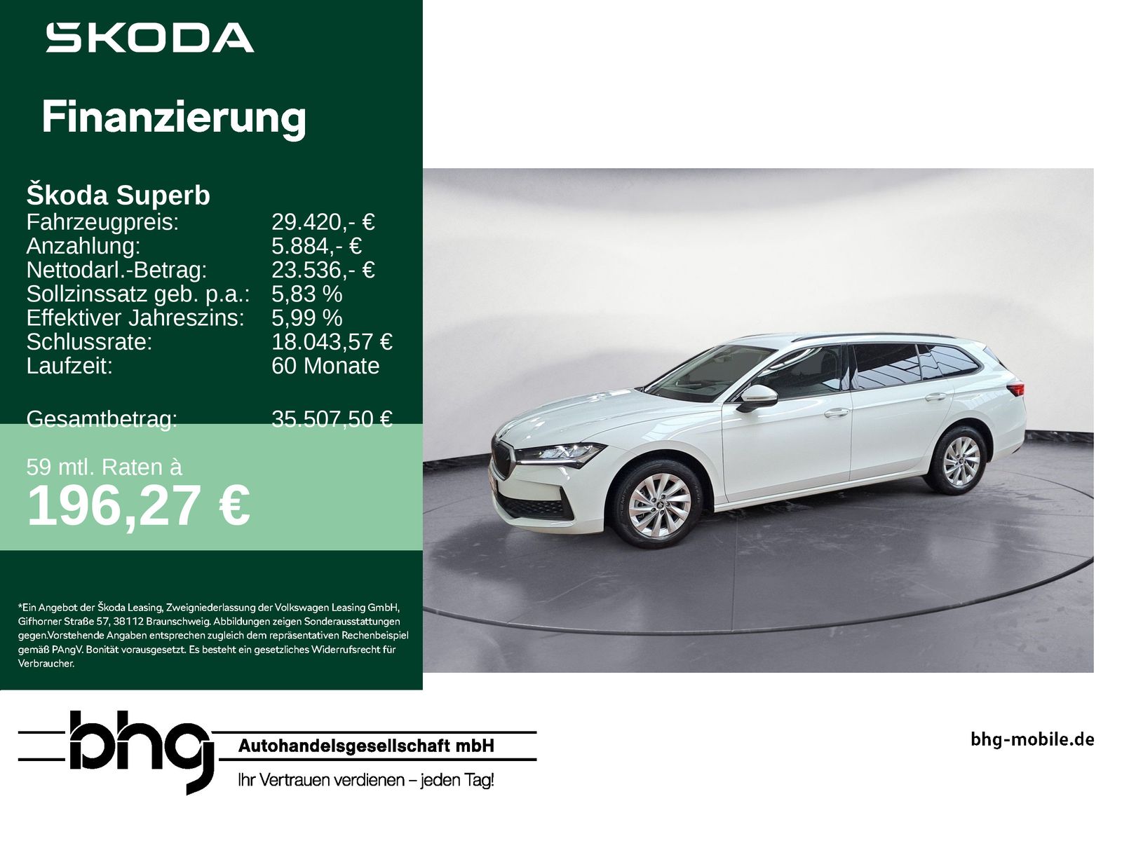 Skoda Superb Combi 1.5 TSI *NAVI*LED*ACC*