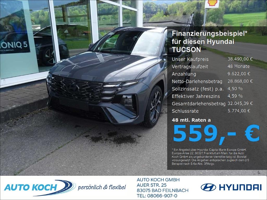 Hyundai Tucson 1.6 T-GDI, N Line Mild-Hybrid 2WD, Assist