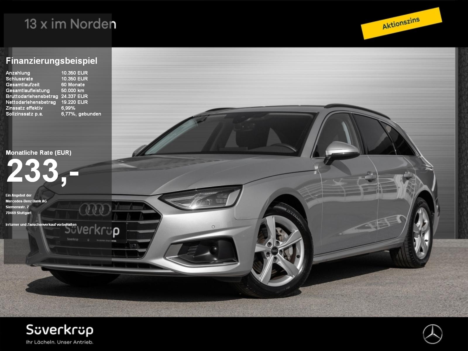 Audi A4 Avant 40 TDI advanced // AHK DISTR KAMERA PDC