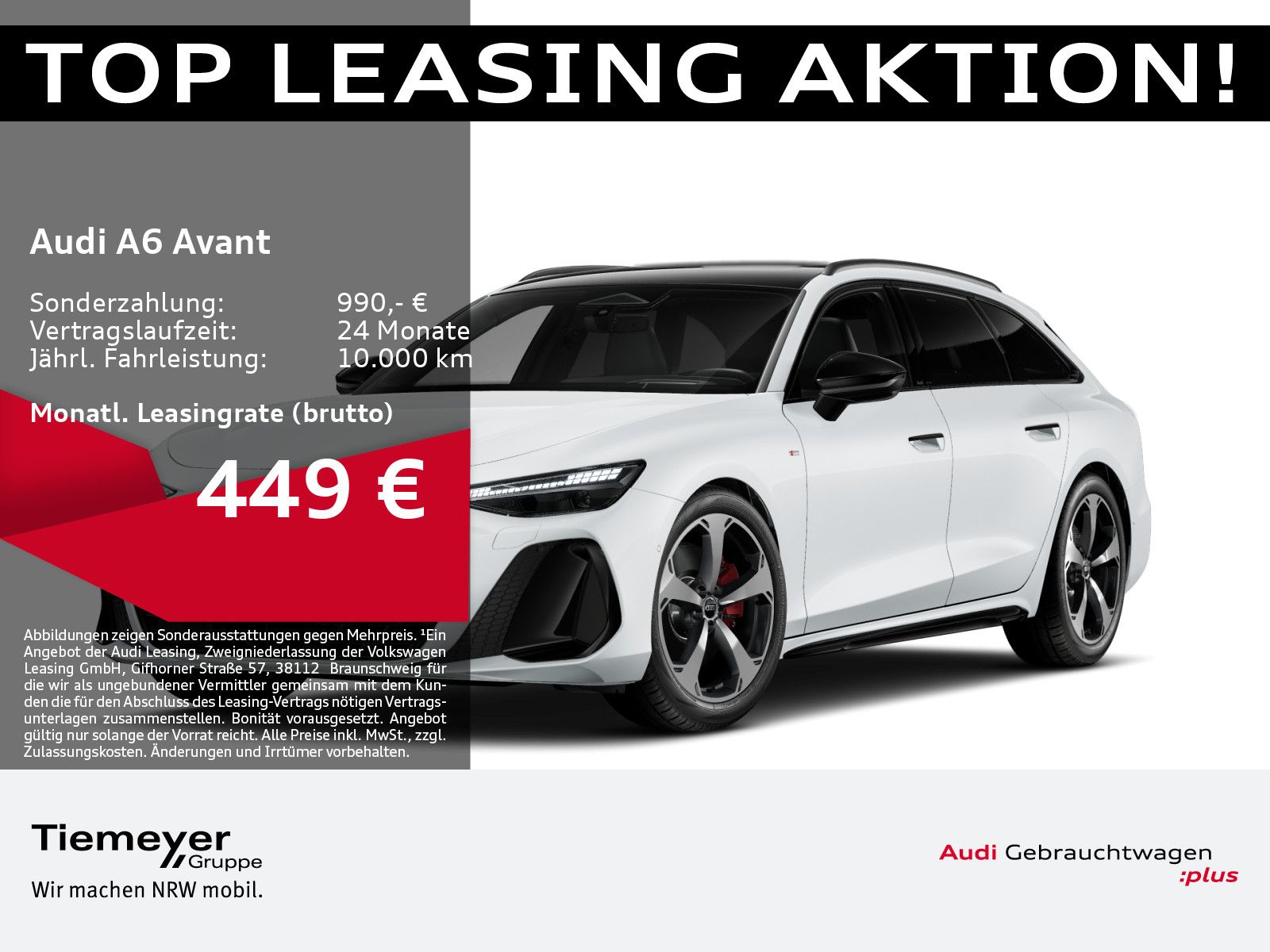 Audi A6 Avant TDI Q 2x S LINE PANO LEDER STHZG LM20