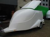 Excalibur S 2 Luxus in weis  wie NEU ! aus 6/2024 - Excalibur Motorradanhänger