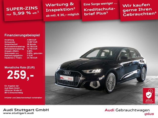 Audi A3 Sportback 30 TFSI advanced LED virtC FOD-ACC