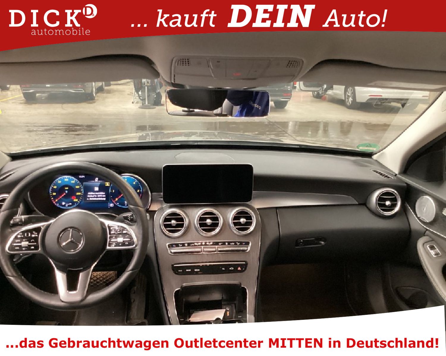 Fahrzeugabbildung Mercedes-Benz C 200d 9G LED+/VIRTU/BURMEST/STANDHZ/8Fa/VOLL++