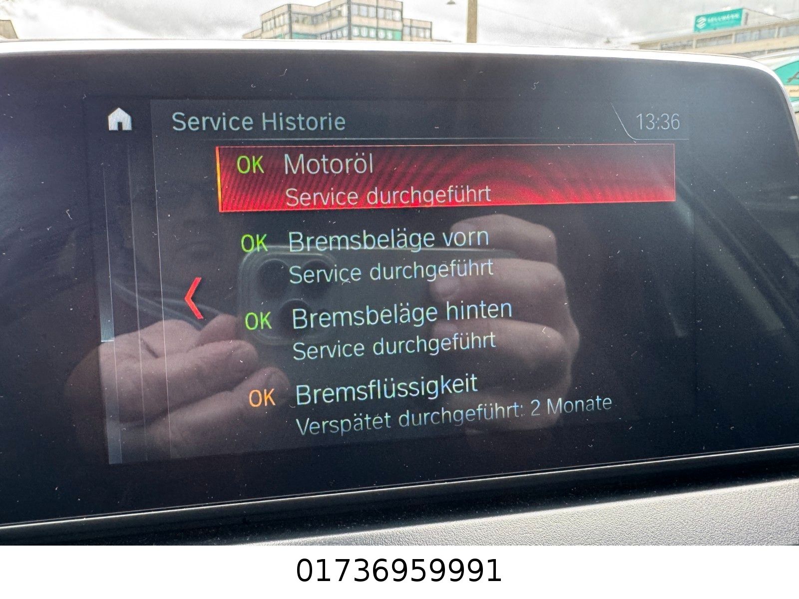 BMW 218 Gran Tourer/LED/AHK/KLIMAAU/NAVI/KAM/7 SITZE foto 26