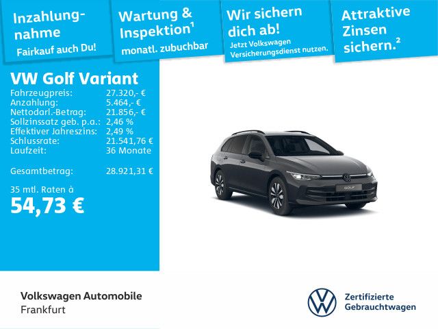 Volkswagen Golf VIII Variant GOAL 1.5 eTSI DSG LED AHK 360°