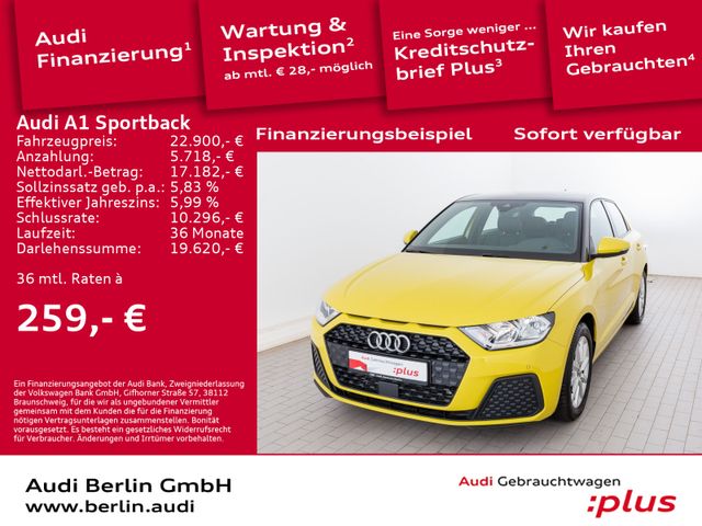 Audi A1 Sportback 25 TFSI S tr. SITZHZG VIRTUAL NAVI