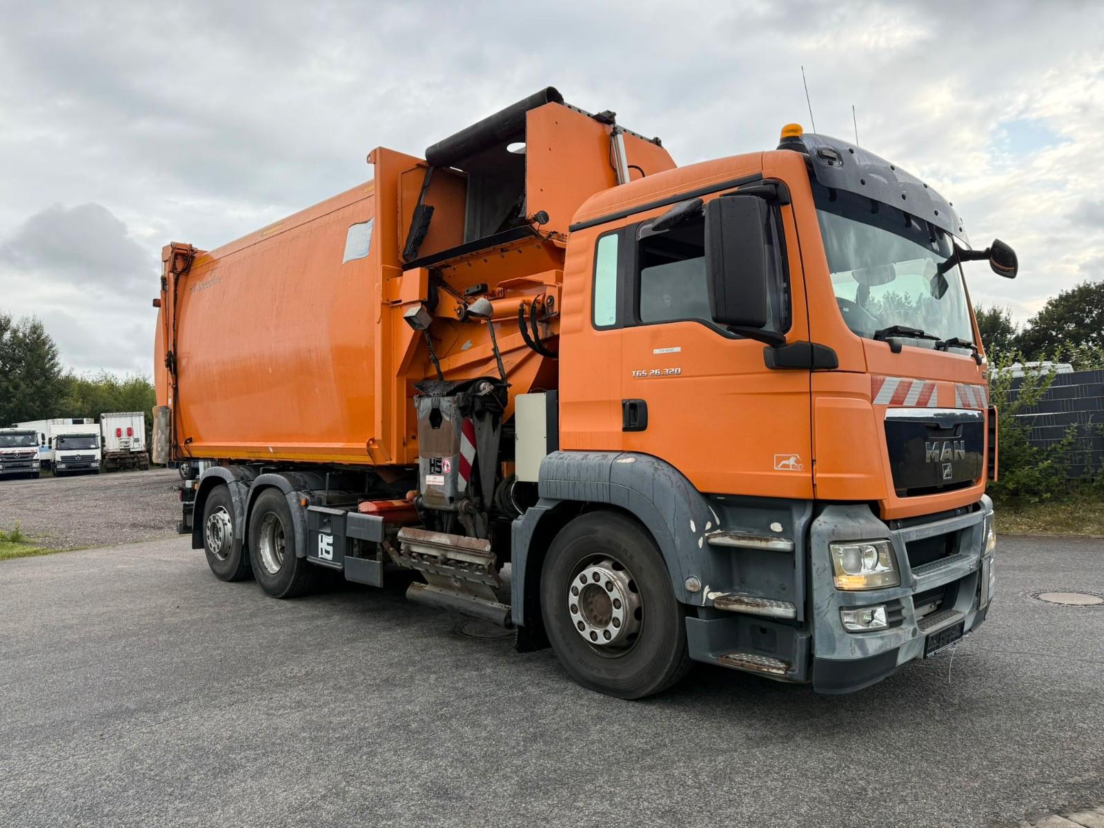 MAN TGS 26.320 EEV Seitenlader / Rechtslenker