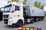 MAN TGX 18.470 4x4H tractor unit + tipper Wielton