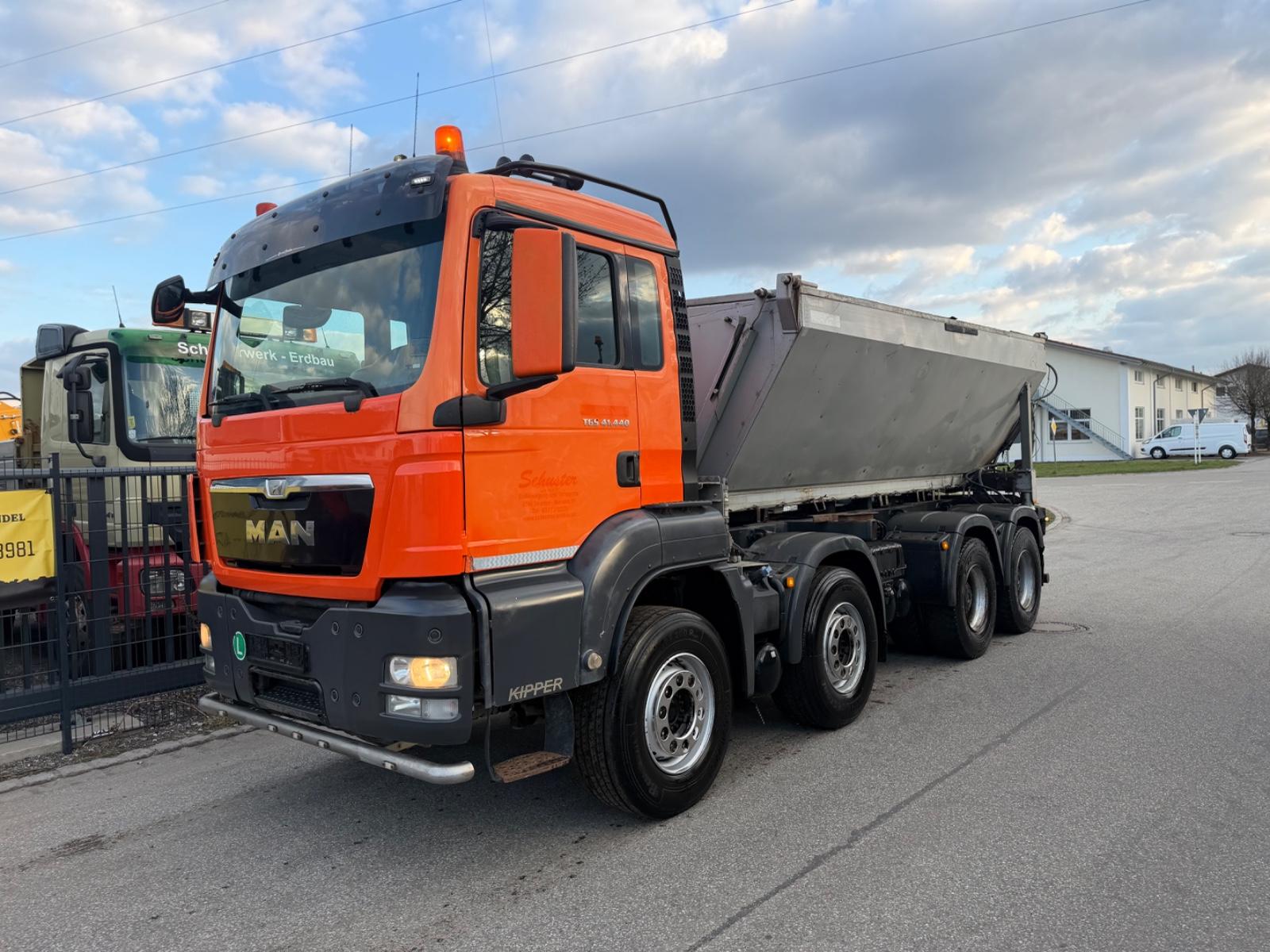 MAN 41.440*CHASSIS*8x4*EURO 5*Big Axle*BLATT/BLATT