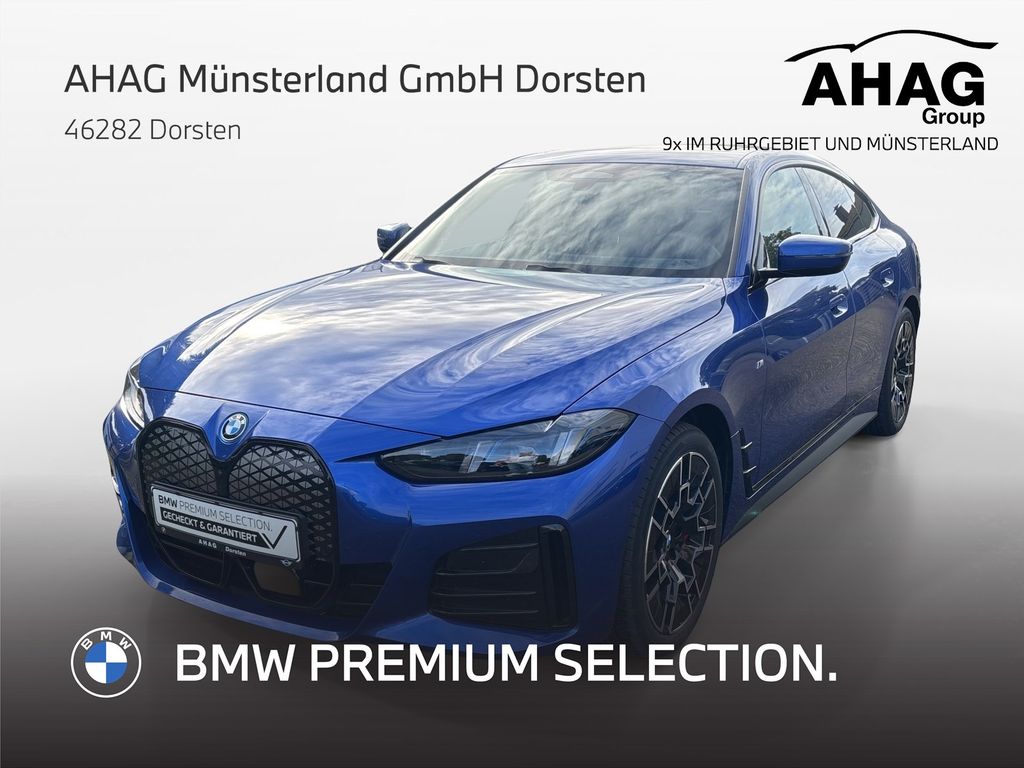 BMW i4 xDrive40 Gran Coupé M Sport Pro AHK Glasdach 