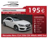 Mercedes-Benz CLA 220d CDI 4Matic AMG line Navi Pano Cam - Mercedes-Benz CLA 220: Cdi