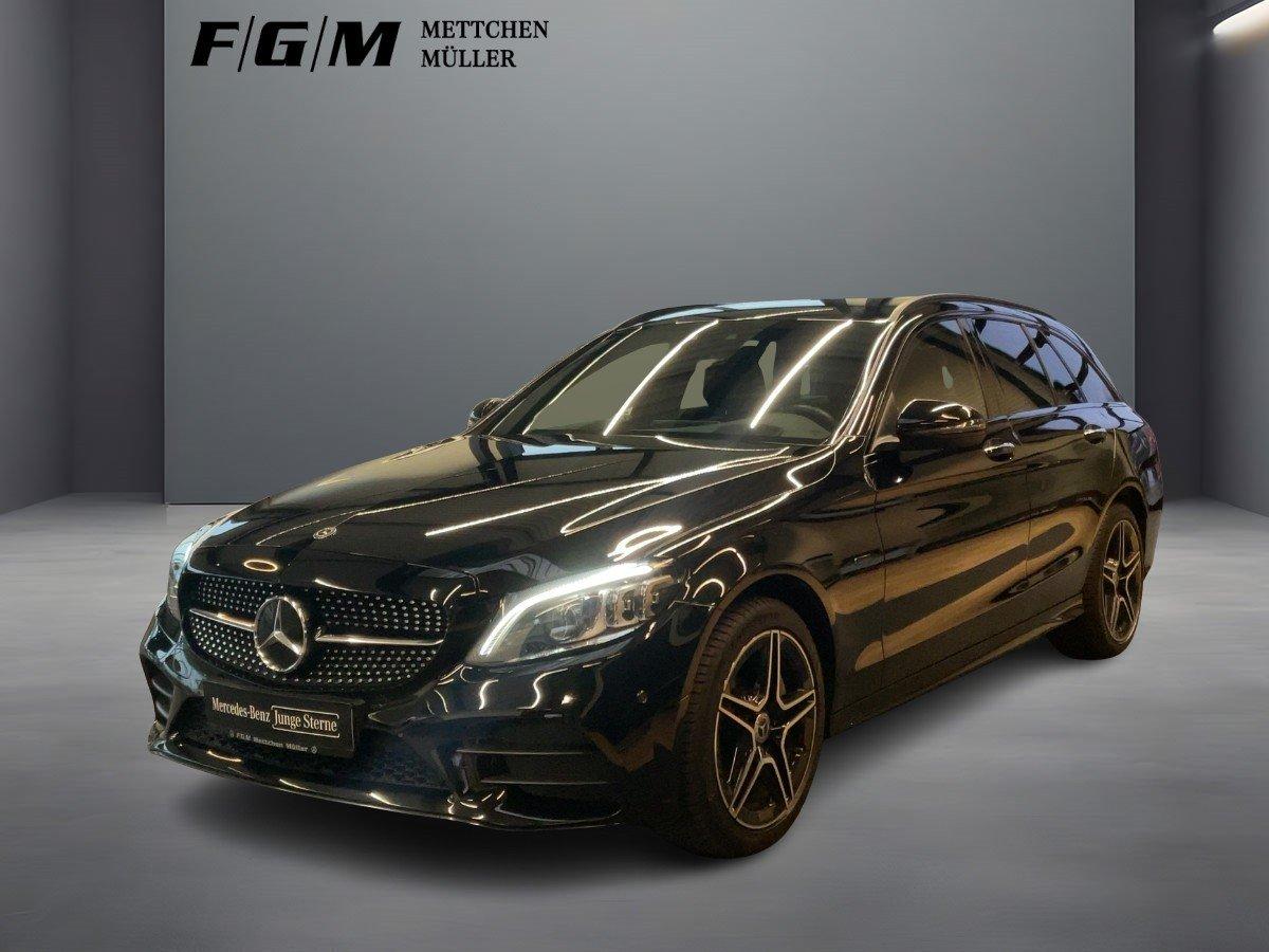 Mercedes-Benz C 300 e T AMG-Line Burm|HeadUp|KeyGo|MBeam|TWA