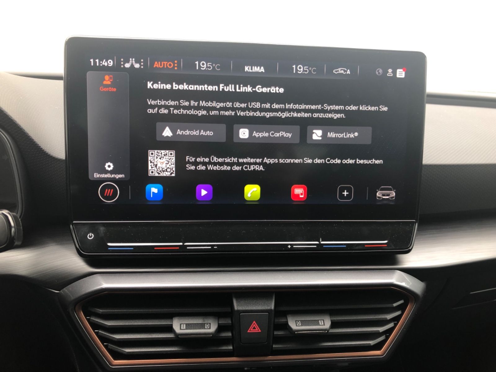 Fahrzeugabbildung CUPRA Leon Sportstourer 1.5 eTSI ACT DSG*Full-Link*SHZ