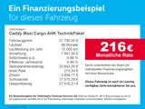 Volkswagen Caddy Maxi Cargo AHK TechnikPaket Bluetooth Navi - Volkswagen Caddy Maxi aus 2025