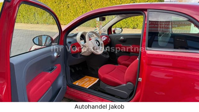 Fiat 500/Pano/Klima/Garantie/Super Farb Kombination