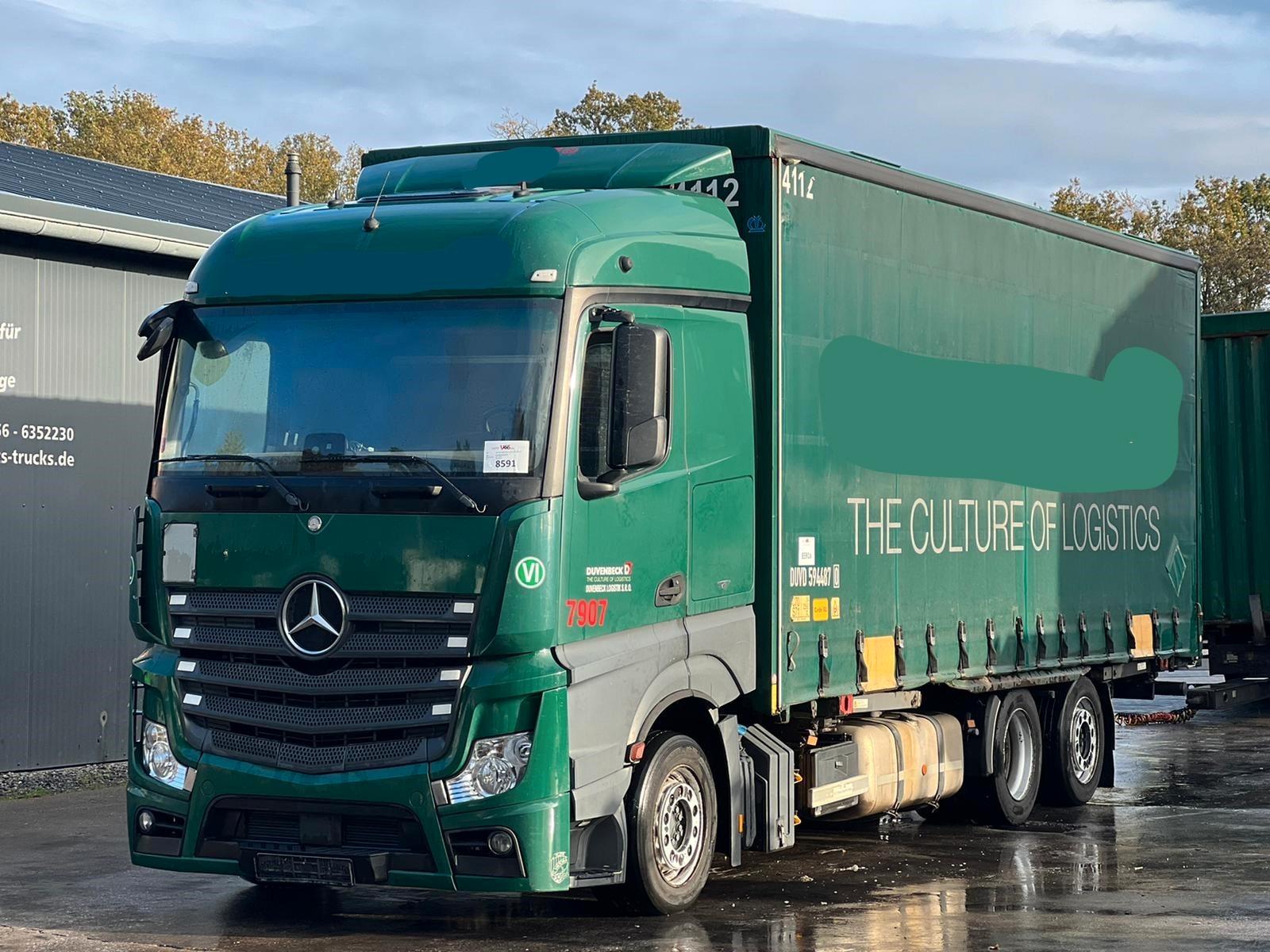 Mercedes-Benz Actros 2536 Euro6 6x2 BDF nur Fahrgestell