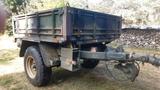 Kässbohrer Ex-Bundeswehr, 1 Achs 3,5t Anhänger, Druckluft-B - Bundeswehr