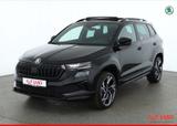 Skoda Karoq Sportline 2.0 TDI DSG Matrix ACC AHK Pano - mit Diesel-Antrieb: Leichtmetallfelgen, Geländewagen