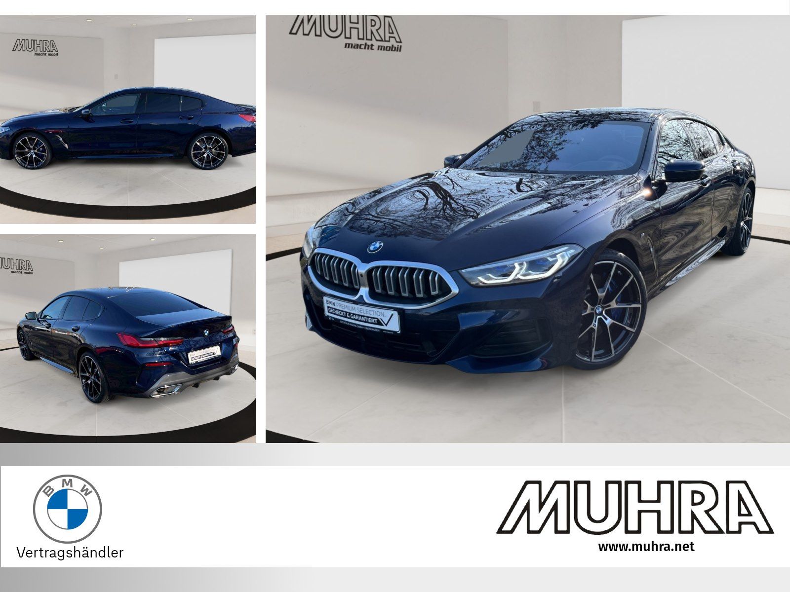 BMW 840i xDrive Gran Coupe M Sport 20" DA Prof. Pano